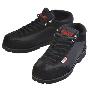 Par de zapatos negros Simpson Racing 57400BK Crew para hombre talla 4 - Imagen 1 de 1