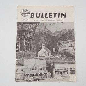 NMRA Bulletin Magazine July 1970 National Model Railroad Association Publication - Picture 1 of 2