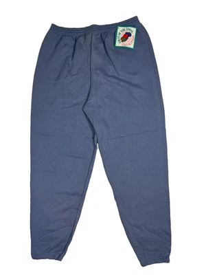 Pantalones deportivos Fruit of the Loom de colección años 90 XL azules para mujer ropa informal HECHOS EN EE. UU. Foto 1 de 4