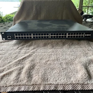 Datto E48-48 Port Cloud Managed Gigabit PoE L2 Switch with 4 dual speed SFP - Picture 1 of 5