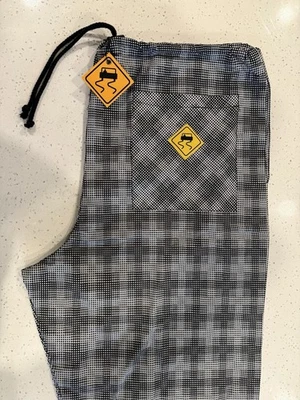 Calça Skidz com Cordão - Tamanho Único - Cinza Preto - Imagem 1 de 4