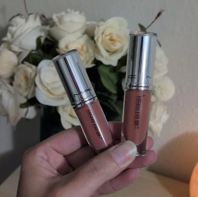 NEW (2) MAC Locked Kiss Ink Liquid Lipstick In Mischief And Bodacious NWOB - Image 1 of 4