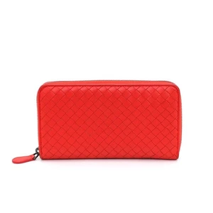 Bottega Veneta Portefeuille Long Intrecciato Rouge kk62375024 140431583 - Picture 1 of 7