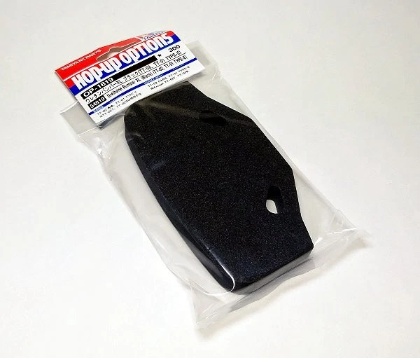 TAMIYA 54819 RC Hop-Up Options Urethane Bumper XL Black TT-02 TT-01 TYPE-E - Image 1 of 1
