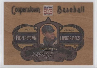 Panini Cooperstown Collection Cooperstown Lumberjacks Hugh Duffy #45 2013 Salón de la fama Foto 1 de 2