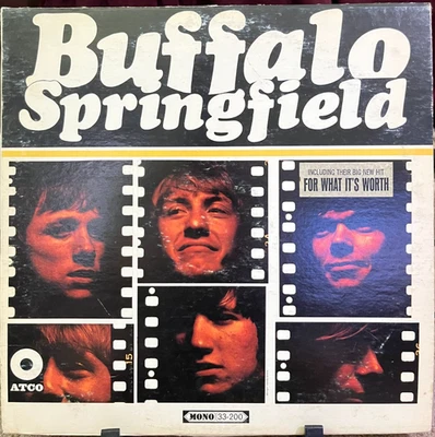 BUFFALO SPRINGFIELD ORIGINAL 1967 MONO DEBUT ATCO VG+ - Image 1 of 4