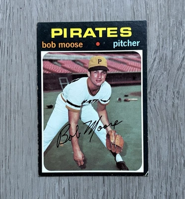 1971 MLB Topps Baseball | Bob Moose | #690 | Pittsburgh Pirates - Image 1 of 4