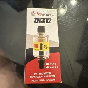 LE LEMATEC Lufttrockner für Kompressor Inline Feuchtigkeitsfilter für HVLP Spray Pai... - Bild 1 von 3