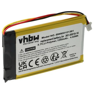 Battery for Garmin Nüvi 785T 785 780T 780 1250mAh - Image 1 of 4
