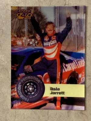 1996 Pinnacle Speed Flix Pro Motion Dale Jarrett Promo #7 SKU#36685 - Image 1 of 2