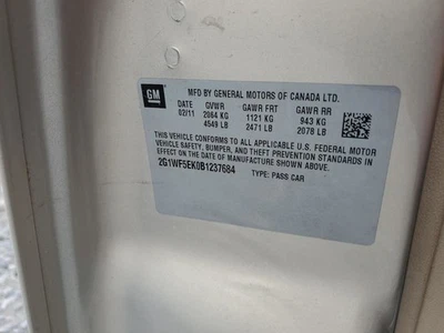 Engine ECM Electronic Control Module 2.4L Fits 07-12 MALIBU 2561485 - Image 1 of 4