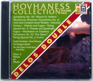 DELOS Hovhaness Collection SHANGHAI STRING QUARTET (2 CDs, 1999 DE-3711 EX - Imagen 1 de 6