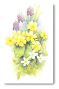 Gartenblume WELL WERDEN Pflegekarte mit Bibeltext - 2. Korinther 7,6 - EB8042 - Bild 1 von 1