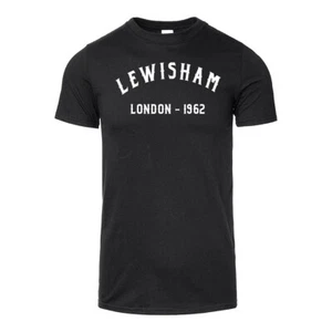 Men's T-Shirt Lewisham London Borough Place Year Of Choice Birthday Gift - Picture 1 of 2