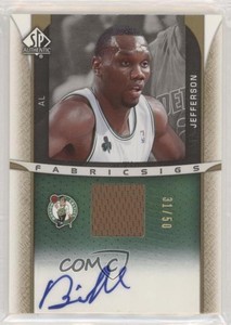 2006-07 SP Authentic Auto Jersey /50 Al Jefferson #AJ-AJ Auto