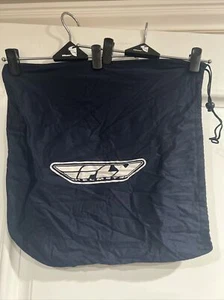 NEW BLUE FLY HELMET BAG MX DIRT BIKE MOTORCYCLE CARRY DUFFLE DUST COVER TOTE - Picture 1 of 3
