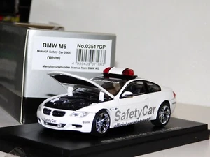 BMW M6 MOTO GP COCHE DE SEGURIDAD 2005 CAPÓ DE APERTURA KYOSHO 03517GP 1/43 - Imagen 1 de 2