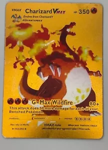 Gold Charizard V Max 143/293 Pokemon - Picture 1 of 2