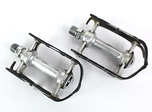 Vintage 1970s Campagnolo Superleggeri Record Road Bike Pedals - Picture 1 of 7