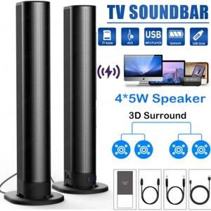 Wireless Speaker Sound Bar Subwoofer System TV Home Theater Bluetooth Surround - Picture 1 of 18