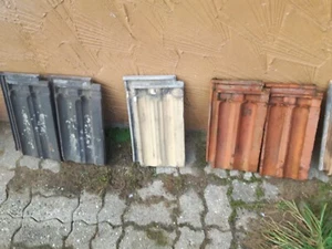 10 Doppelmuldenfalzziegel, Falzziegel, Tonziegel, Dachziegel, Ziegelsteine - Bild 1 von 4