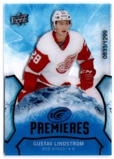 2020-21 Upper Deck Ice #102 GUSTAV LINDSTROM RC Rookie /1299  Detroit Red Wings