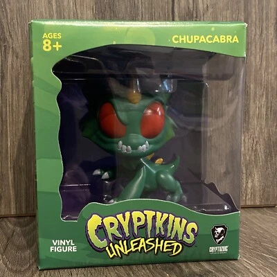 Figura Vinilo Cryptkins Unleashed Chupacabra 5 Pulgadas Serie 1 Foto 1 de 4