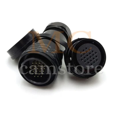 WEIPU SA28 24Pin Bulkhead  Aviation Plug & Socket, Waterproof Circular Connector - Image 1 of 4