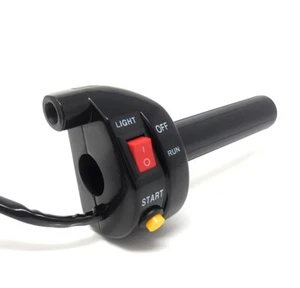 Motorbike Throttle Quick Action with Kill Switch and Starter Button Easy Fit - Picture 1 of 8