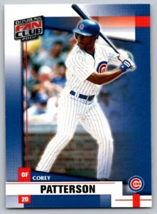 2002 Donruss Fan Club #186 Corey Patterson Chicago Cubs - Picture 1 of 2