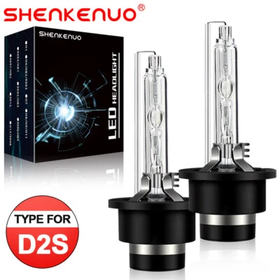 For Toyota Sienna 2004-2010 - 6000K Front Xenon HID Headlight Bulb Low Beam set2 - Image 1 of 4