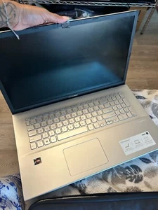 Asus VivoBook 15 15.6" (256GB, Intel Core i7 8th Gen 12GB) Ryzen7 Laptop, Silver - Picture 1 of 6