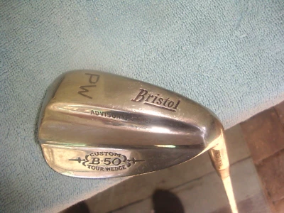 Bristol Golf B-50 Custom Tour 50* Gap PW True Temper Stiff Steel 35.75" - Image 1 of 4