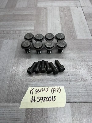 CIVIC SI RSX K20 K24❗️F12❗️FLYWHEEL & CLUTCH PRESSURE PLATE BOLTS K20A2 K20Z1 Z3 - Image 1 of 4