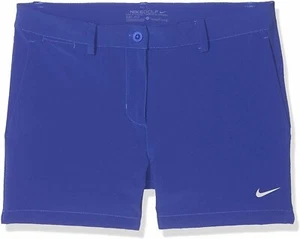 Nike Kids Shorts Little Kids/Big Kids Paramount Blue/Metallic Silver Girls... - Picture 1 of 2