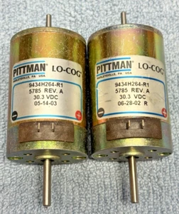 2 PITTMAN LO-COG...30.3VDC...Dual Shaft Gearmotor...9434H264-R1...2700RPM@12VDC - Picture 1 of 4