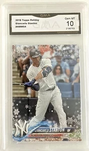 2018 Topps Holiday #Hmw54 Giancarlo Stanton GMA 10 - Picture 1 of 2