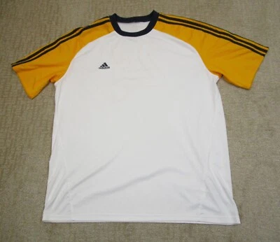 LA Galaxy Shirt Men Extra Large White Adidas Performance Short Sleeve Soccer MLS - Image 1 of 4