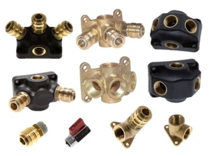 Druckluftverteiler, Wanddose, Luftverteiler, Verteilerdose, Druckluftkupplung, - Bild 1 von 27