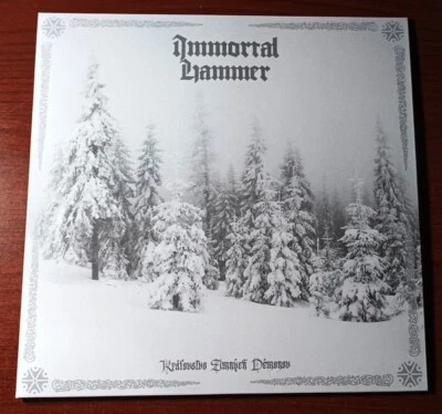 IMMORTAL HAMMER ‎– Kráľovstvo Zimných Démonov, New, black metal, LP, Hate Forest - Image 1 of 2