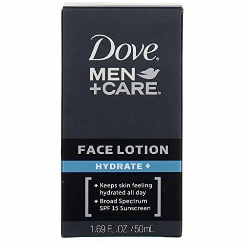 Dove Men+Care Face Lotion Hydrate Plus 1.69 oz 2 pack - Image 1 of 4