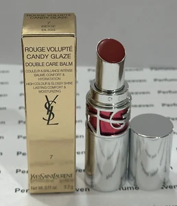 YSL Yves Saint Laurent Rouge Volupte Candy Glaze Double Care Balm 7 BEIGE BLISS - Picture 1 of 3