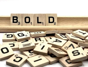 Scrabble Letters BOLD Font Genuine Game Replacement Tiles As Low As $0.64 Crafts - Photo 1/1