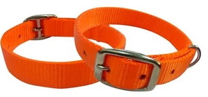 Cuello de nailon naranja Showman Couture para perro - Imagen 1 de 1