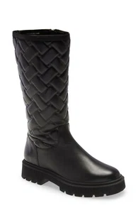 KURT GEIGER London Baton Knee High Boots in Black size 6 - Picture 1 of 11