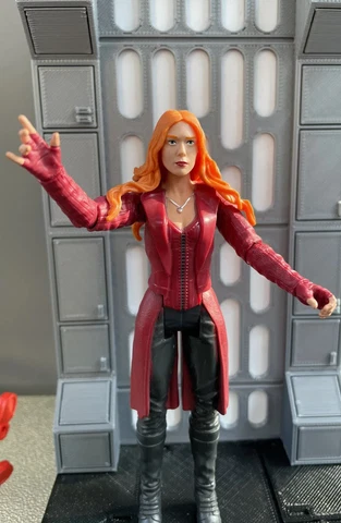 Marvel Legends Scarlet Witch Wanda Maximoff 6” Infinity War From 2-Pack Cover