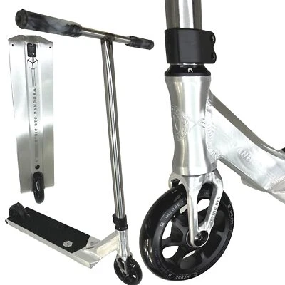 Ethic DTC Pandora M Trick Tret Scooter per Bambino Stunt H=85cm 3,35kg Argento - Immagine 1 di 4