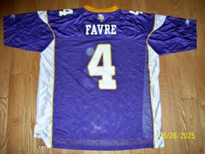 Minnesota Vikings Brett Favre NFL Jersey Size 2XL - Picture 1 of 2