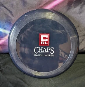 Vtg 90s Chaps Ralph Lauren Frisbee Disc Blue New Preppy Y2K Saved By The Bell  - Picture 1 of 2