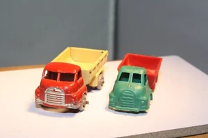 #40A Bedford Tipper Truck Matchbox Made in England & Plastic Copy Hong Kong - Picture 1 of 5